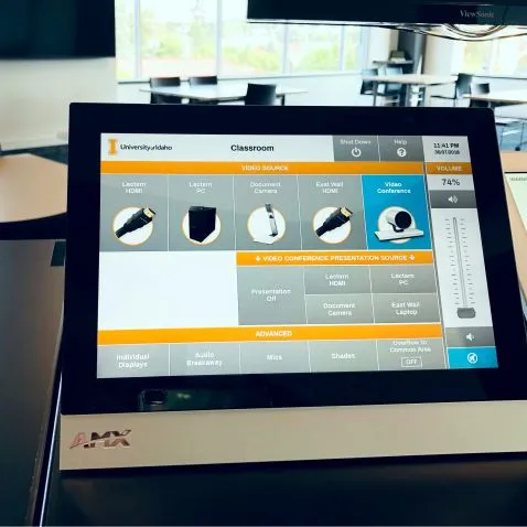 Touchpanel interface