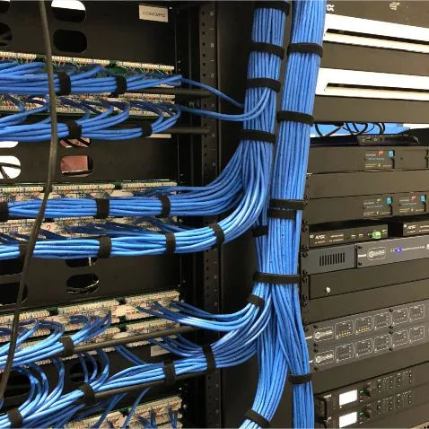 Rack wiring
