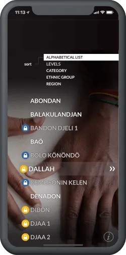 Screenshot of djembefola!